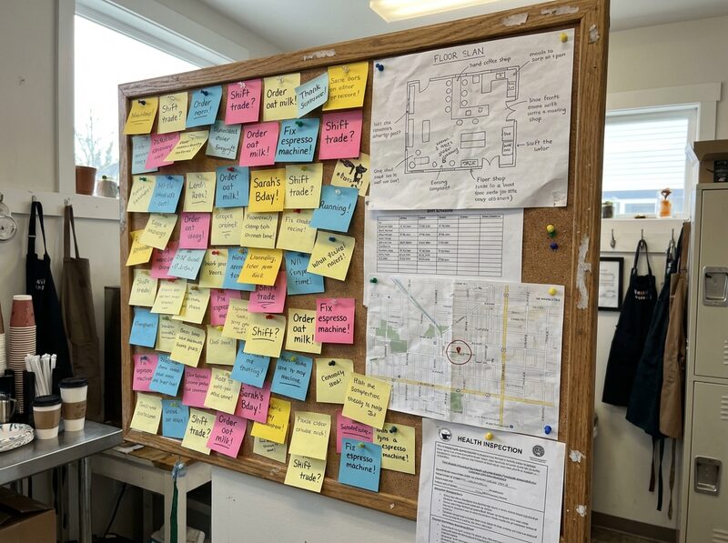 Barista training on WhatsApp