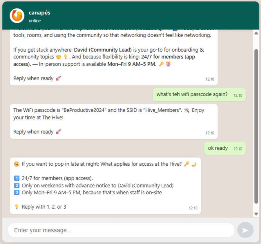 The Hive – Onboarding for New Members