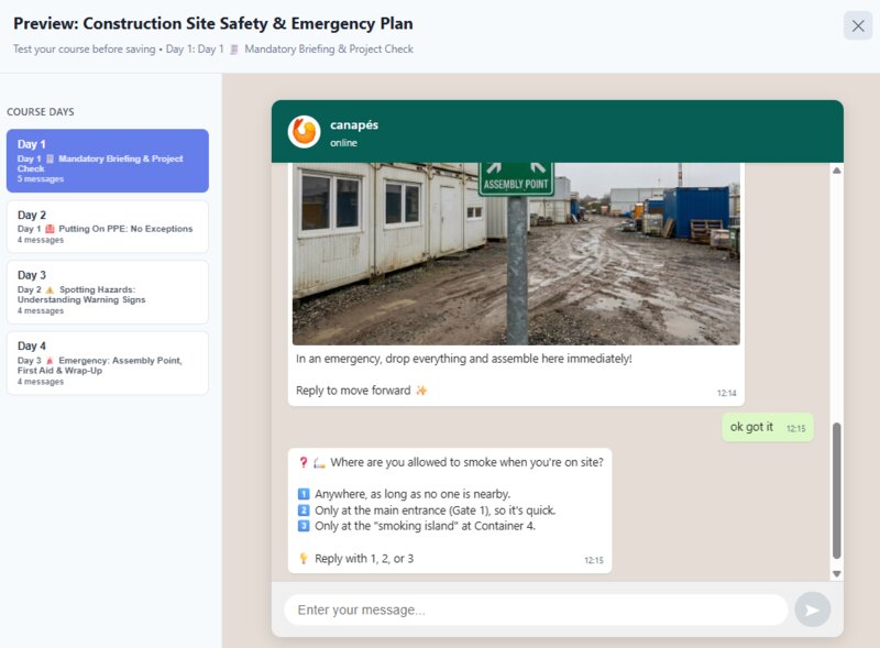 Digital safety compliance pass