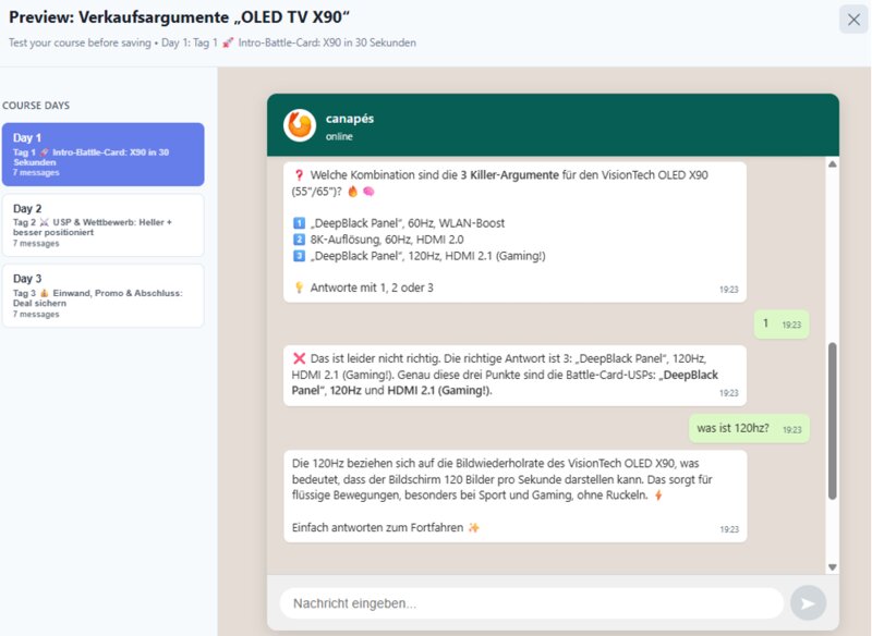 Produktschulung für Reseller